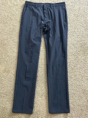 NEW Men's FLX Gray Urban Commuter Slim Performance Pants Sz 32x32 NWT